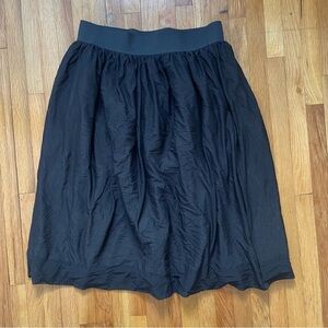 Miss MeMe Girls Knee Length Black Skirt Size 18 New With Tags